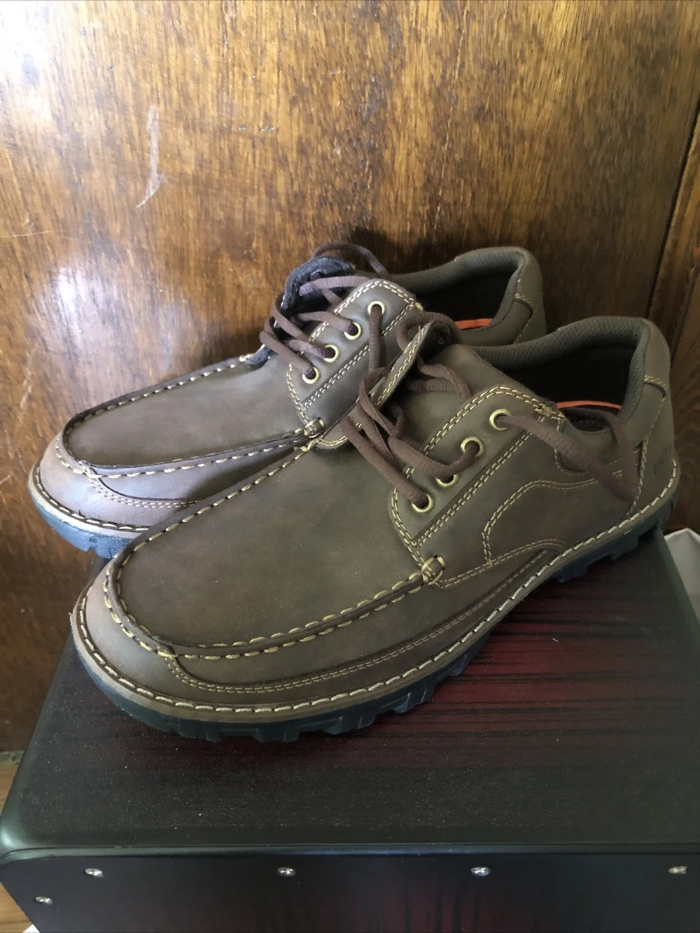 Freeman Men’s Dress Shoes Size 9.5 Brown Lace Up